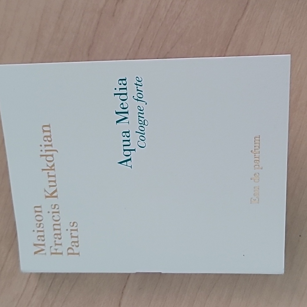 Maison Francis Kurkdjian Aqua Media Cologne Forte- sample